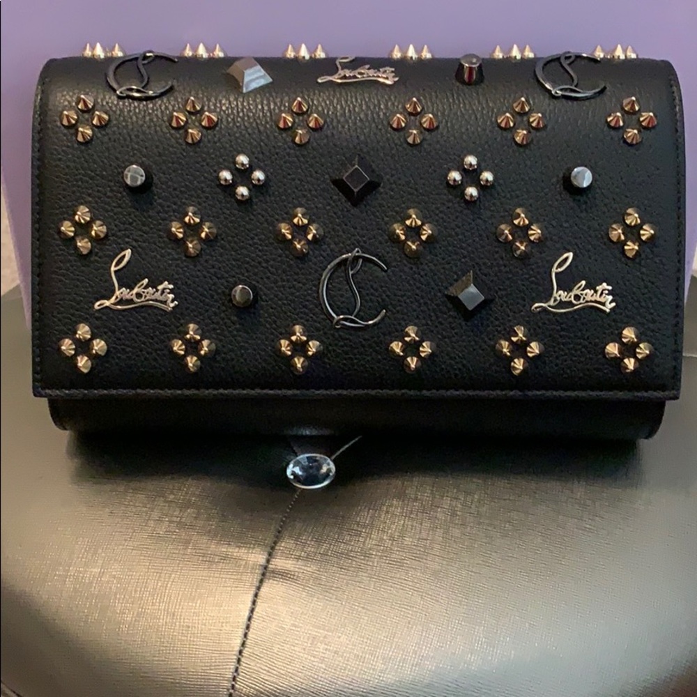 Christian Louboutin Spikes Wallet on Chain